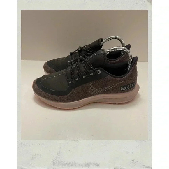 Nike Zoom Pegasus Black Grey Peach Orange Running Women’s Size 8 - Picture 1 of 1